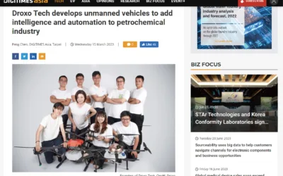DigiTimes Asia |  Droxo Tech develops unmanned vehicles to add intelligence and automation to petrochemical industry